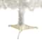 5ft. Pre-Lit White Artificial Christmas Tree, Clear LED Lights